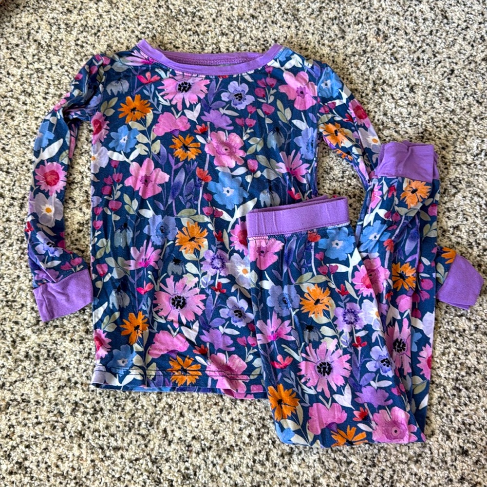 Little Sleepies Floral Pajamas